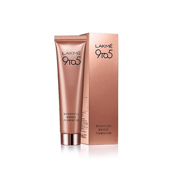 LAKME 9TO5 POWERPLAY MOUSSE FOUNDATION 01 ROSE IVORY 25G