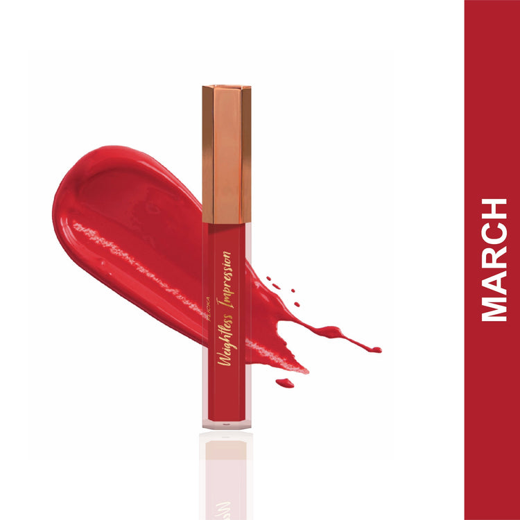 FLICKA WEIGHTLESS IMPRESSION MATTE LIQUID LIPSTICK 03 MARCH