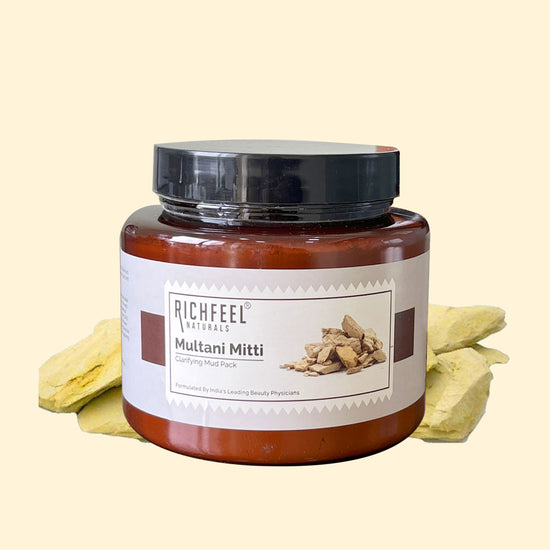 RICHFEEL MULTANI MITTI CLARIFYING MUD PACK 500G