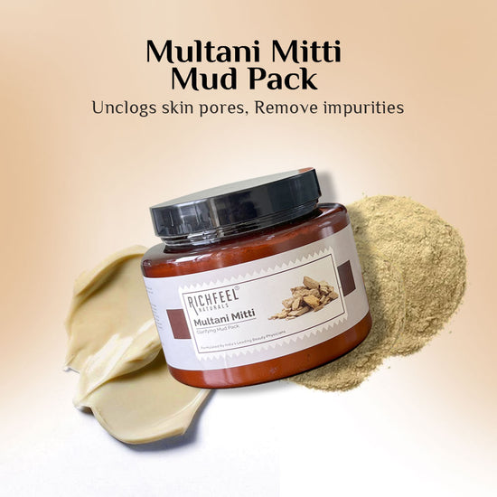 RICHFEEL MULTANI MITTI CLARIFING MUD PACK 50G