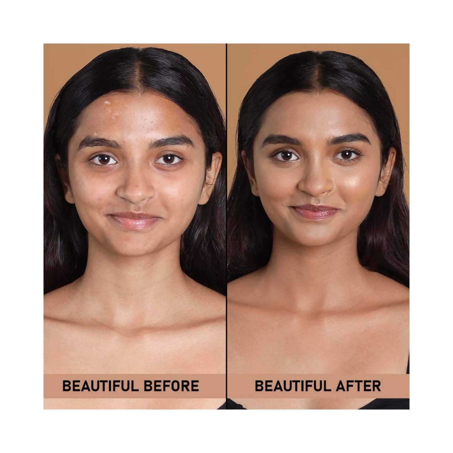 फ्लिका फाउंडेशन फ्लॉलेस फेम 07 वॉलनट