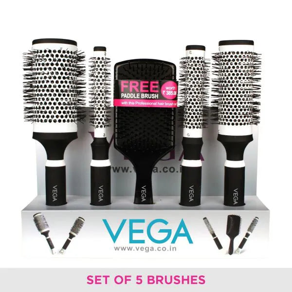 VEGA HOT CURL HAIR BRUSH PHSB 01 SET B 43