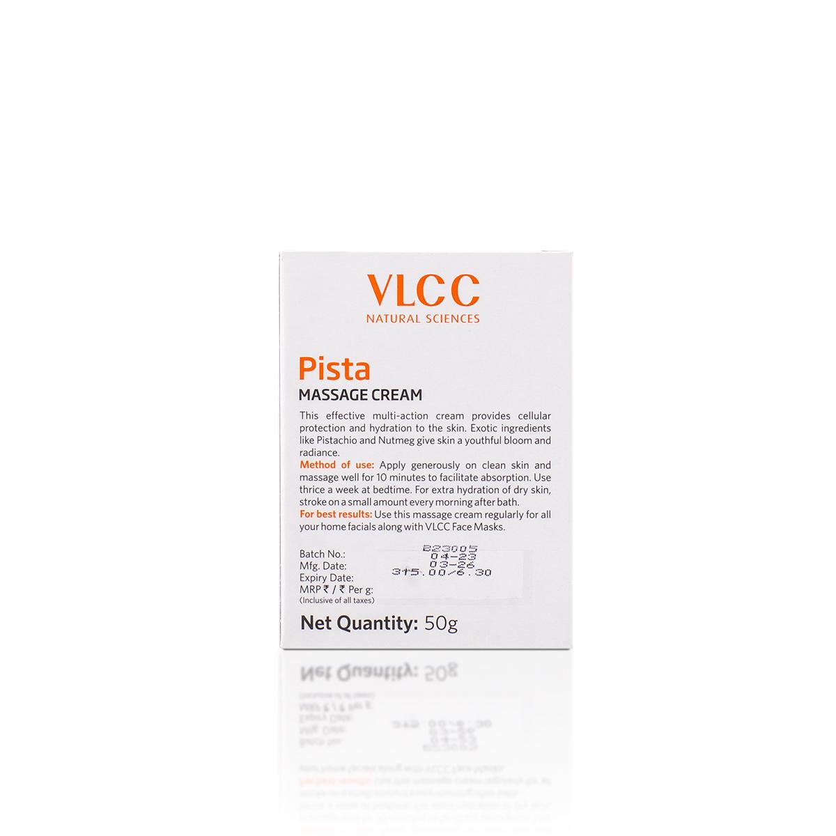 VLCC MASSAGE CREAM PISTA 50G