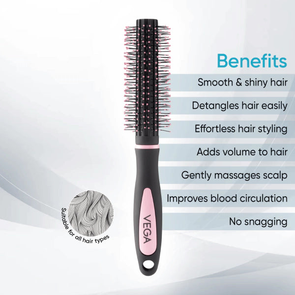 VEGA ROUND HAIR BRUSH R21-RB
