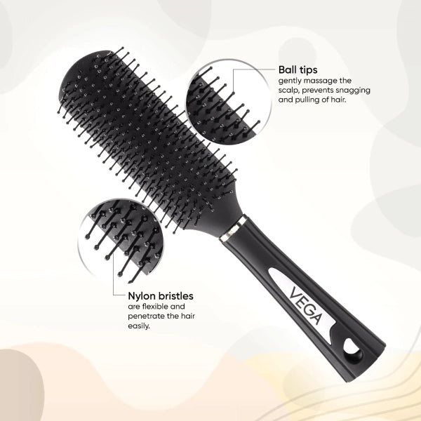 VEGA FLAT HAIR BRUSH R29-FB