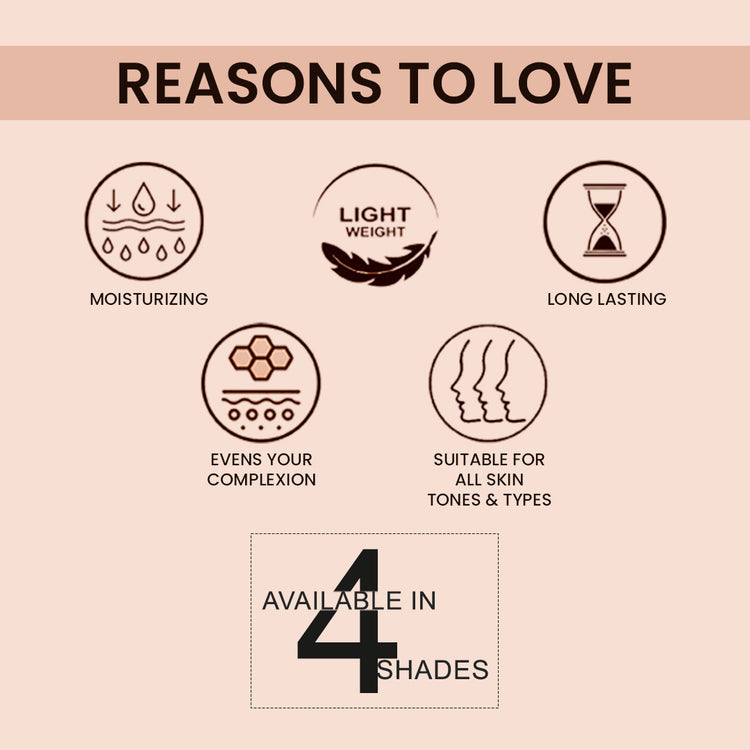 FLICKA TOMATO WITH SPF FOUNDATION 04 WALNUT 30ML