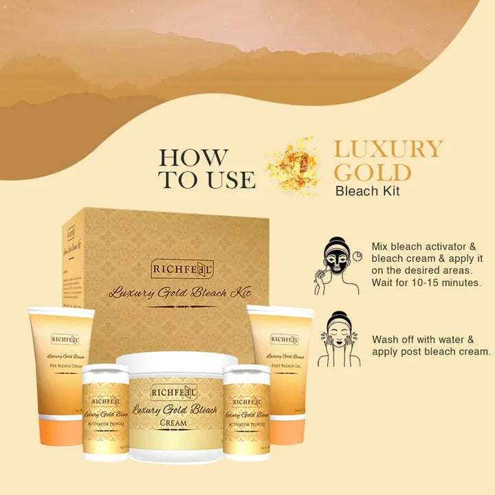 RICHFEEL BLEACH GOLD COMBO 320G