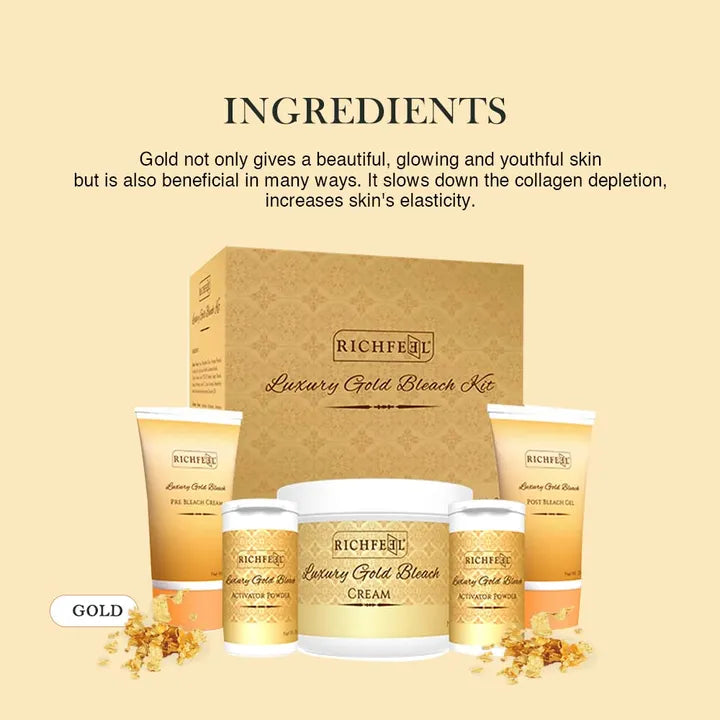 RICHFEEL BLEACH GOLD COMBO 320G