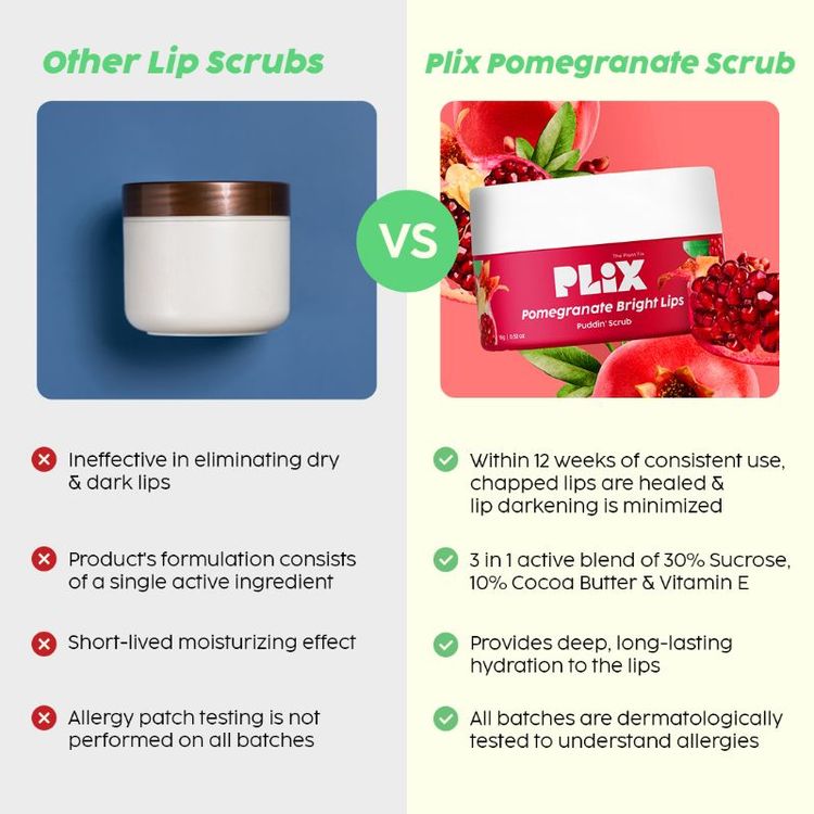 PLIX POMEGRANATE BRIGHT LIPS 15G