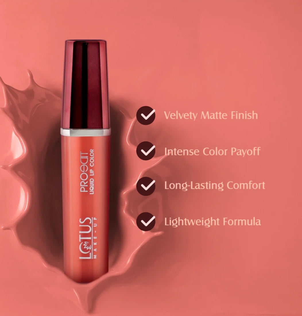LOTUS MAKEUP PRO EDIT LIQUID LIPSTICK PC 03 BLUSH NUDE 8G