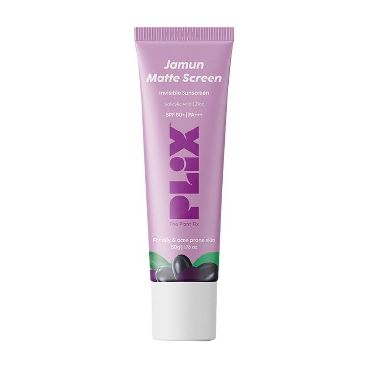 PLIX JAMUN MATTE INVISIBLE SUNSCREEN SPF 50+ PA+++ 50G