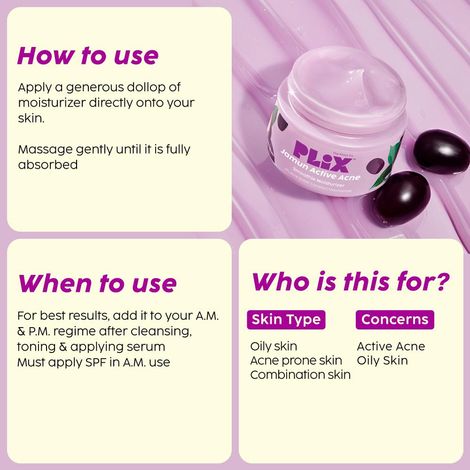 PLIX JAMUN ACTIVE ACNE REGIME COMBO