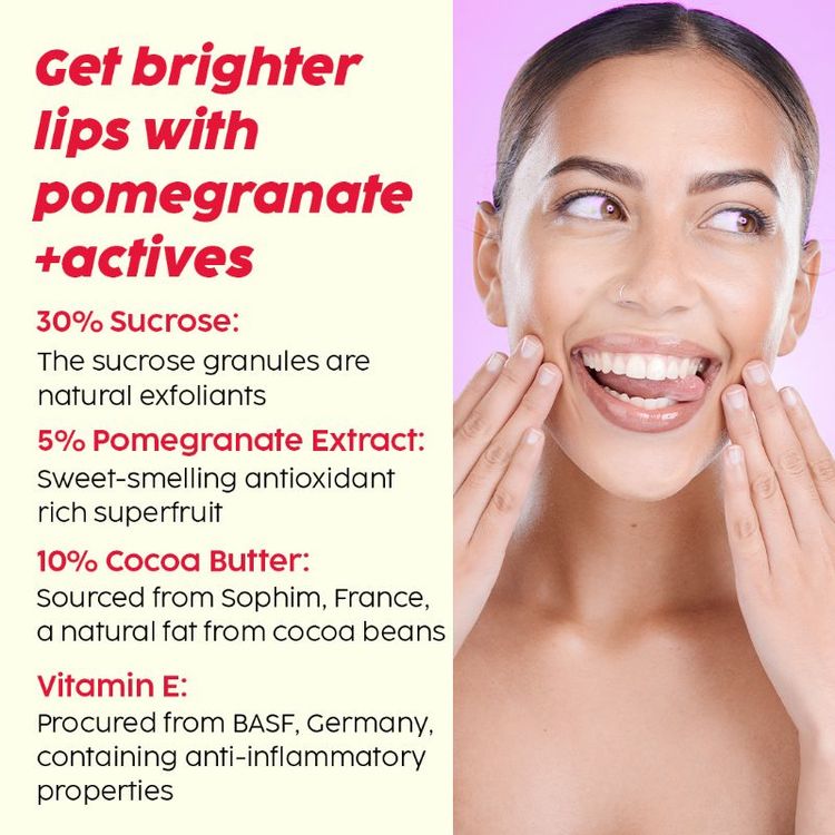 PLIX POMEGRANATE BRIGHT LIPS 15G
