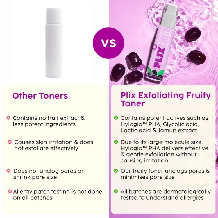 PLIX JAMUN CLARIFYING FRUITY TONER 150ML