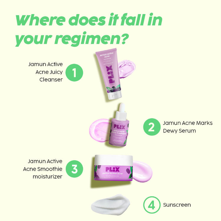 PLIX JAMUN ACNE MARKS REGIME COMBO