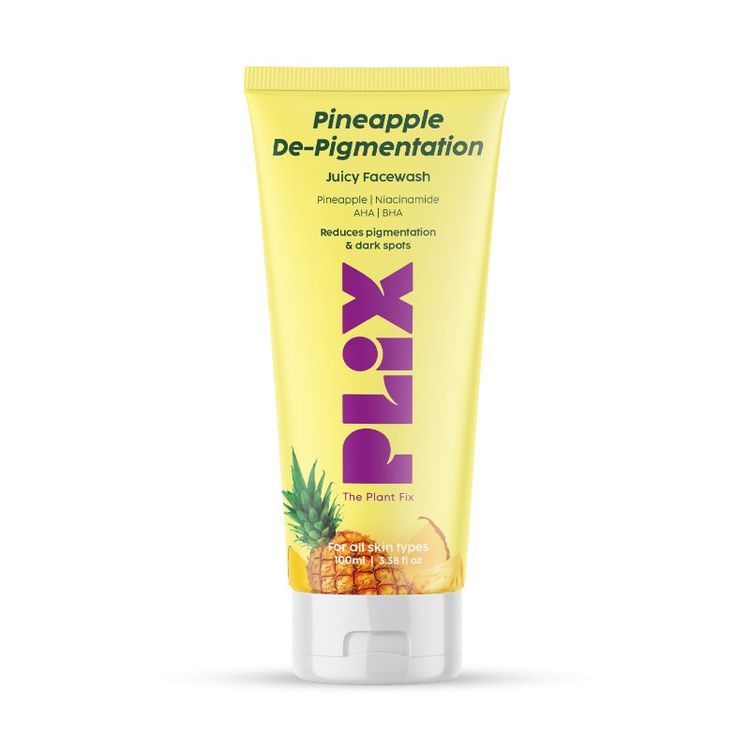 PLIX PINEAPPLE DE-PIGMENTATION JUICY CLEANSER FACE WASH 100ML