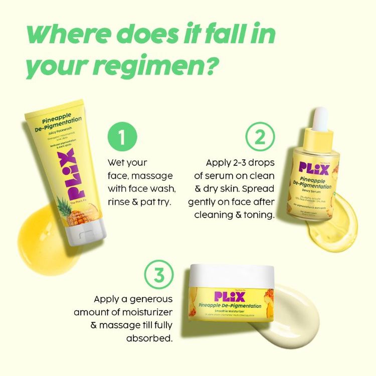 PLIX PINEAPPLE DE-PIGMENTATION JUICY CLEANSER FACE WASH 100ML