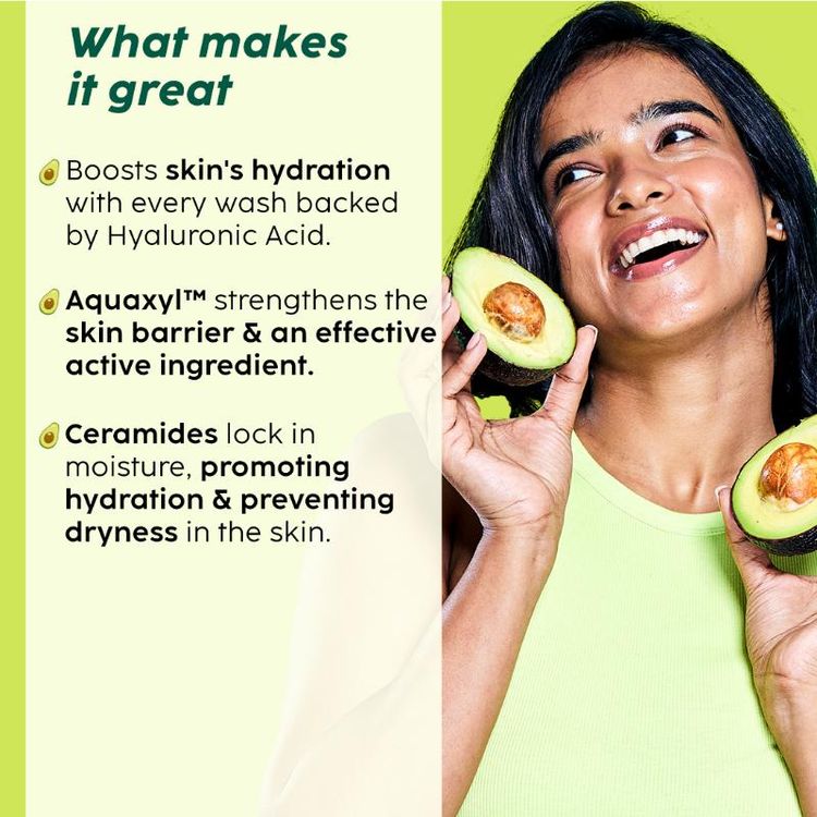 PLIX AVOCADO CERAMIDE JUICY CLEANSER FACE WASH 100ML