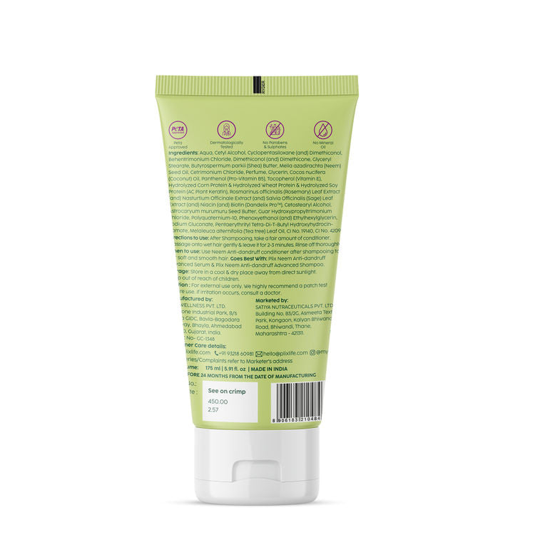 PLIX NEEM ANTI-DANDRUFF ADVANCED CONDITIONER 175G