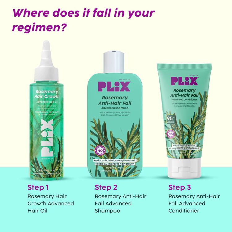 PLIX ROSEMARY HAIR GROWTH ADVANCED HAIR OIL 100ML