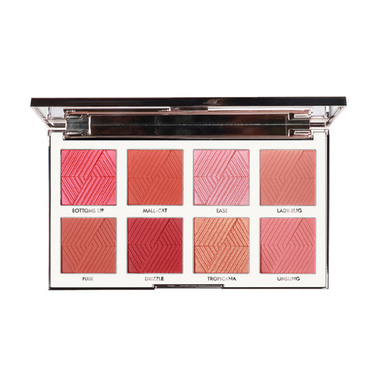 FOREVER 52 BACK STAGE ESSENTIAL 8 COLOR BLUSH PALETTE BKS001 32 GM