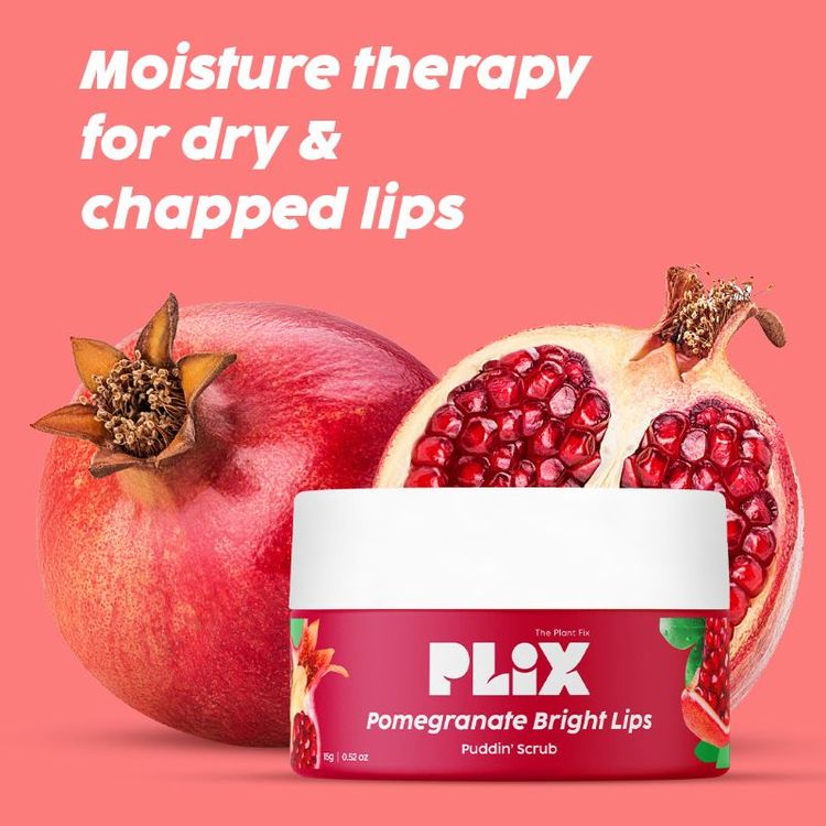 PLIX POMEGRANATE BRIGHT LIPS 15G