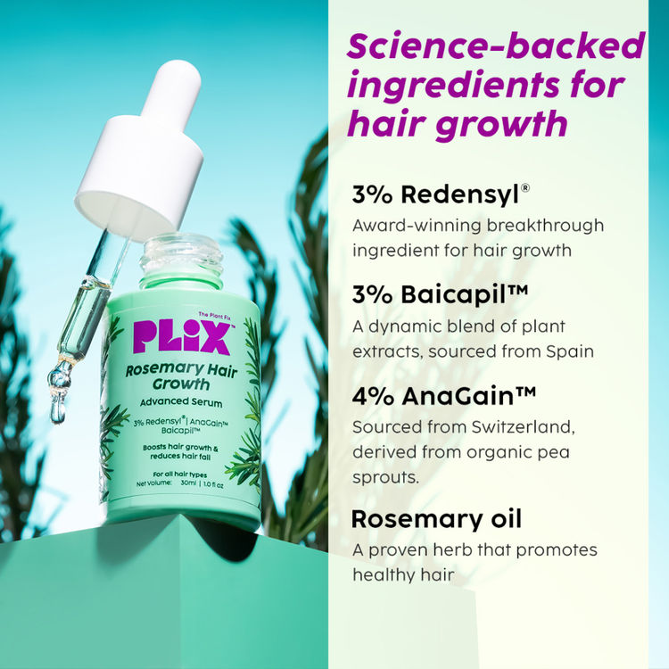 PLIX ROSEMARY HAIR GROWTH ADVANCED SERUM 30ML