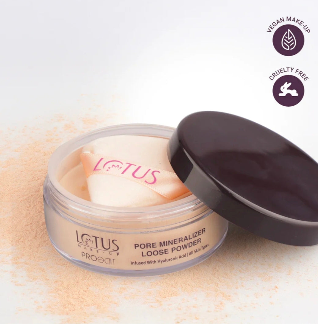 LOTUS MAKEUP PROEDIT LOOSE POWDER 03 ALMOND