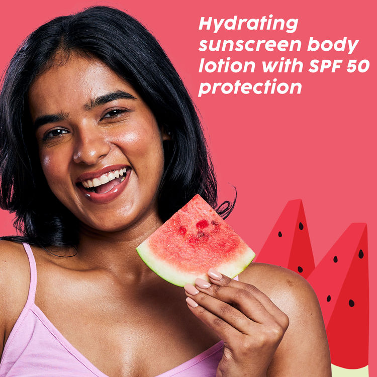 PLIX WATERMELON HYDRA-COOL SUNSCREEN BODY LOTION 150ML