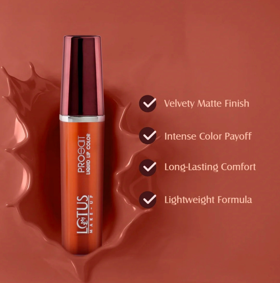 LOTUS MAKEUP PRO EDIT LIQUID LIPSTICK PC 14 COCA LUXE 8G