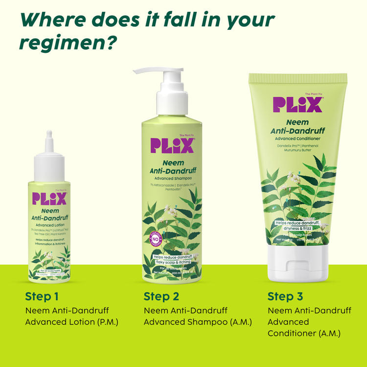 PLIX NEEM ANTI-DANDRUFF ADVANCED LOTION 60ML