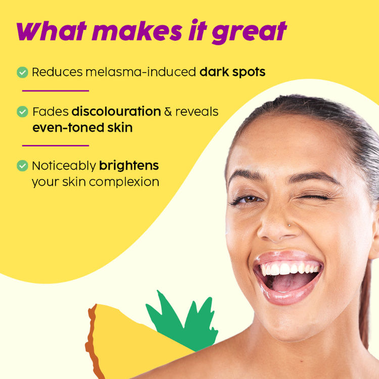 PLIX PINEAPPLE DE-PIGMENTATION DEWY SERUM 2% 30ML
