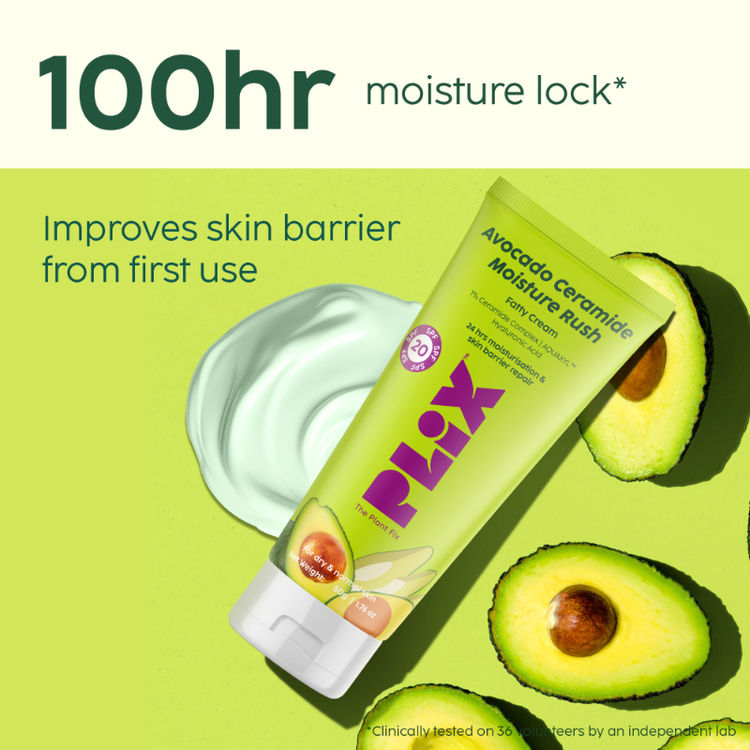 PLIX AVOCADO CERAMIDE MOISTURE RUSH FATTY CREAM 50G