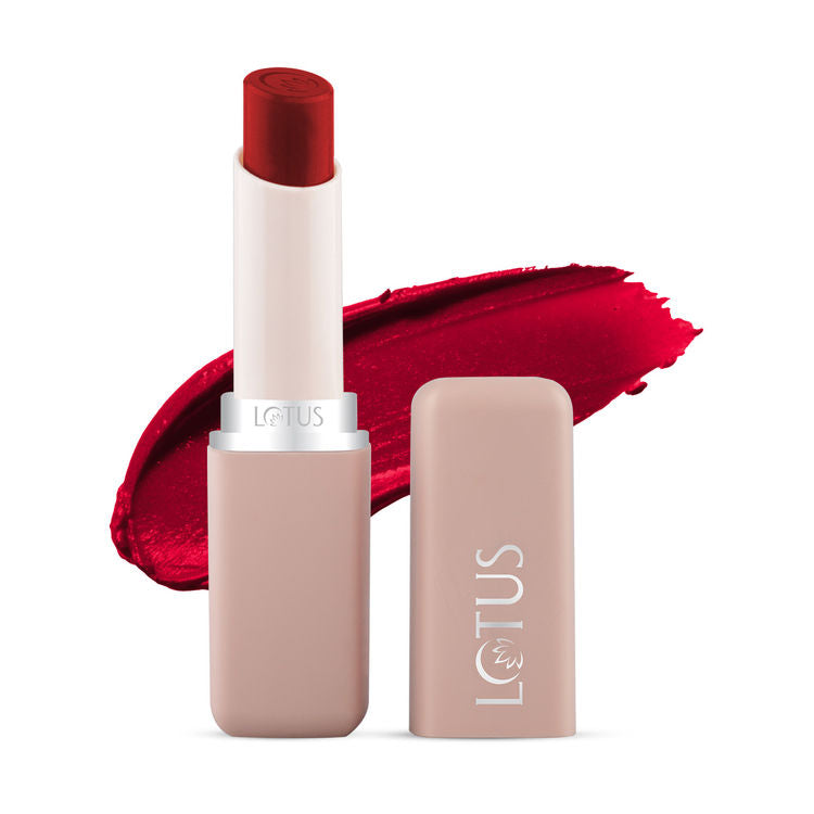 LOTUS MAKEUP COLORX MATTE LIPSTICK 23 CRIMSON EMBRANCE