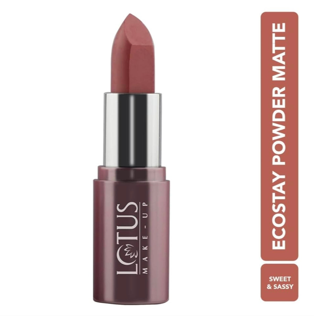 LOTUS MAKEUP ECOSTAY POWDER MATTE LIP COLOR PM13 SWEET & SASSY