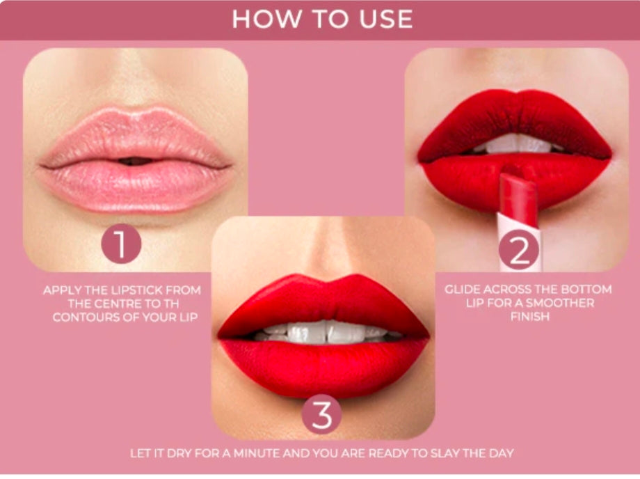 LOTUS MAKEUP COLORX MATTE LIPSTICK 20 ONYX