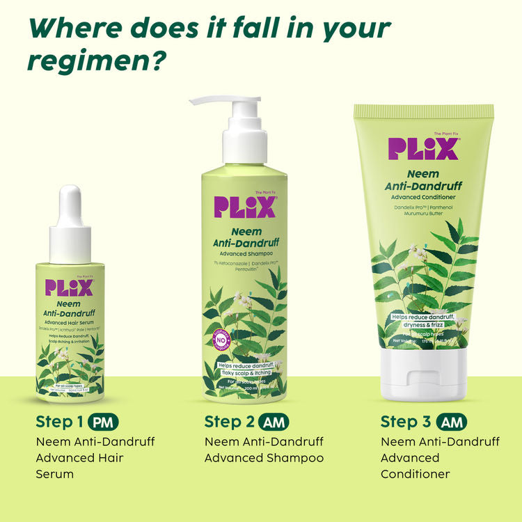 PLIX NEEM ANTI-DANDRUFF ADVANCED CONDITIONER 175G
