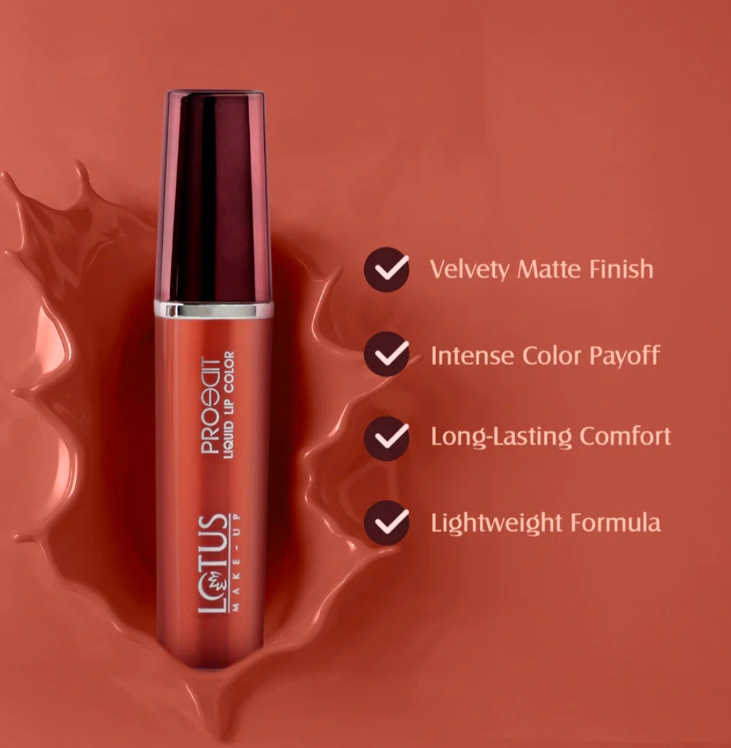 LOTUS MAKEUP PRO EDIT LIQUID LIPSTICK PC 08 MIDNIGHT ORCHIDE 8G