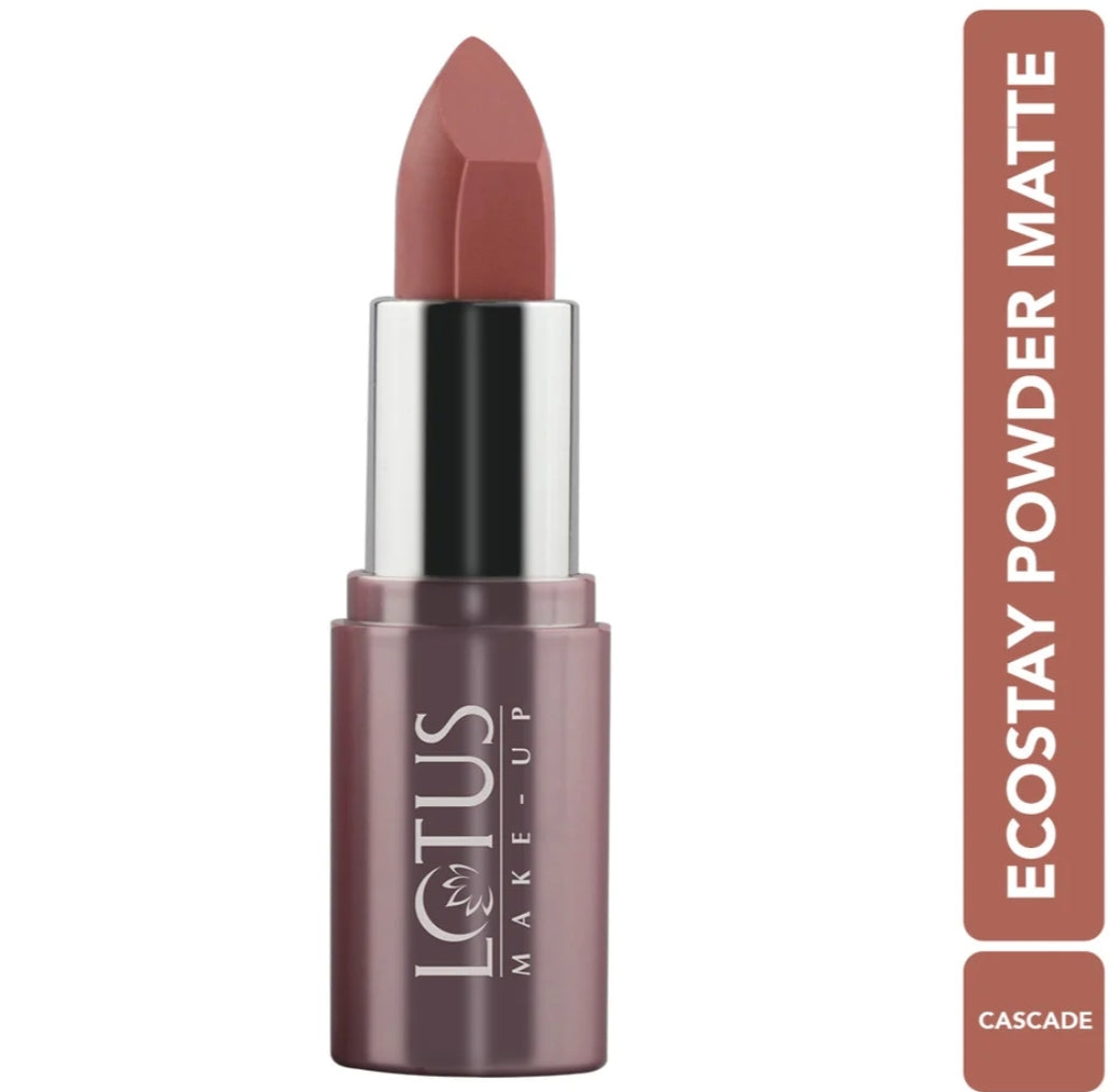 LOTUS MAKEUP ECOSTAY POWDER MATTE LIP COLOR PM06 CASCADE