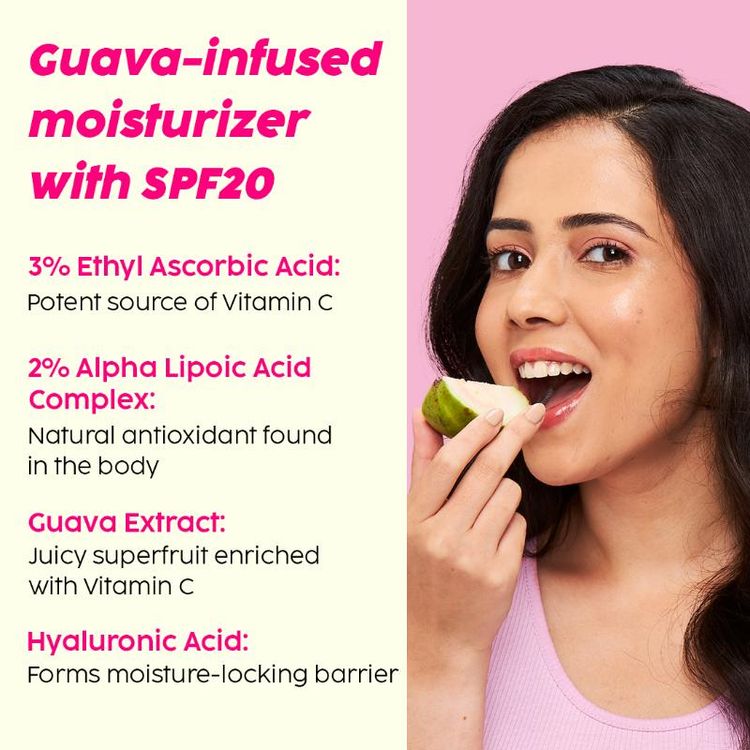 PLIX GUAVA GLOW SMOOTHIE MOISTURIZER 3 % VITAMIN C 50G