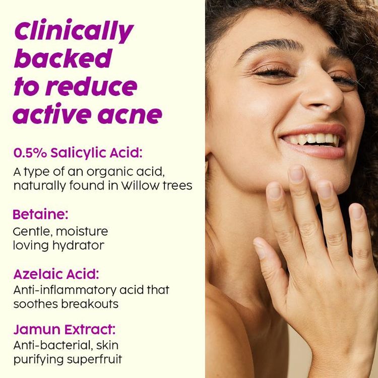 PLIX JAMUN ACTIVE ACNE JUICY CLEANSER FACE WASH 100ML