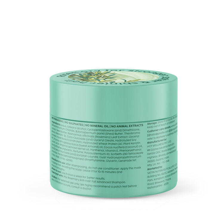 PLIX ROSEMARY ANTI-HAIR FALL TREATMENT ADVANCED HAIR MASK 200G