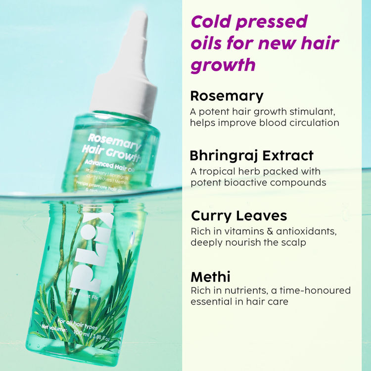PLIX ROSEMARY HAIR GROWTH ADVANCED HAIR OIL 100ML