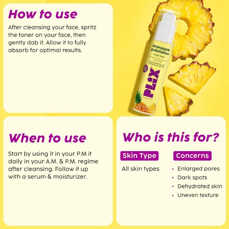 PLIX PINEAPPLE EXFOLIATION FRUITY TONER 150ML