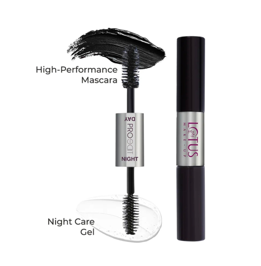 LOTUS MAKEUP PROEDIT DAY & NIGHT MASCARA