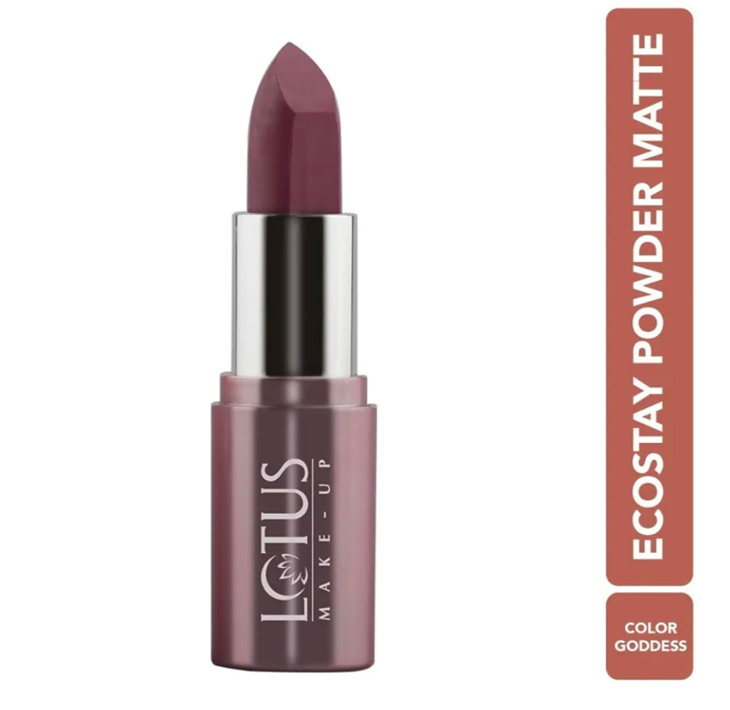 LOTUS MAKEUP ECOSTAY POWDER MATTE LIP COLOR PM11 COLOR GODDESS
