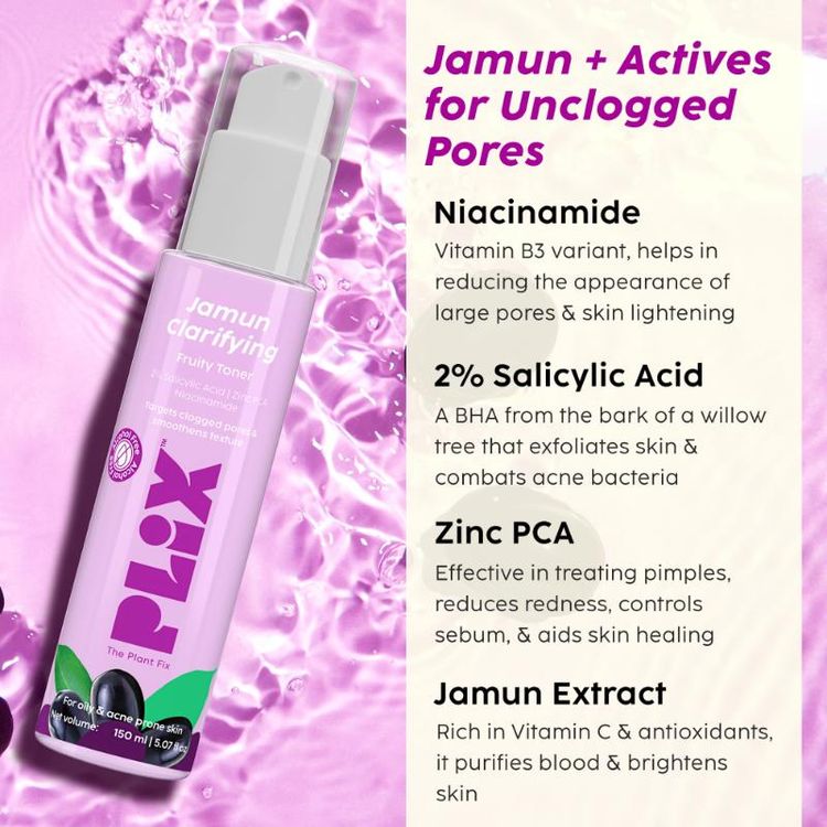 PLIX JAMUN CLARIFYING FRUITY TONER 150ML