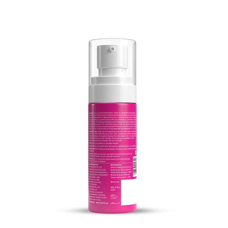 PLIX HIBISCUS BOND REPAIR LEAVE IN HAIR MASK 50ML