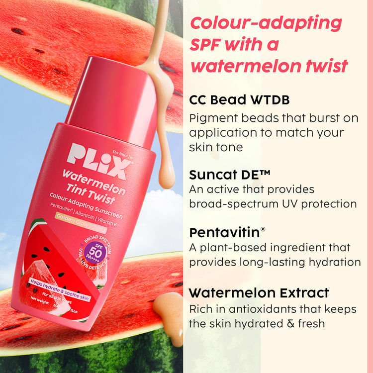 PLIX WATERMELON TINT TWIST GOLDEN GLOW 50ML