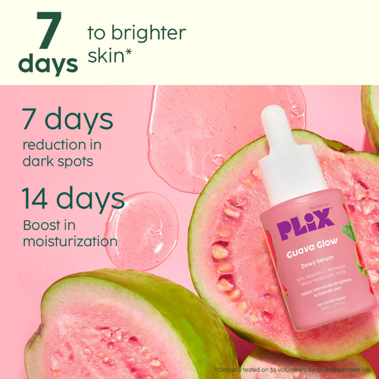PLIX GUAVA GLOW DEWY SERUM 10% VITAMIN C 20ML